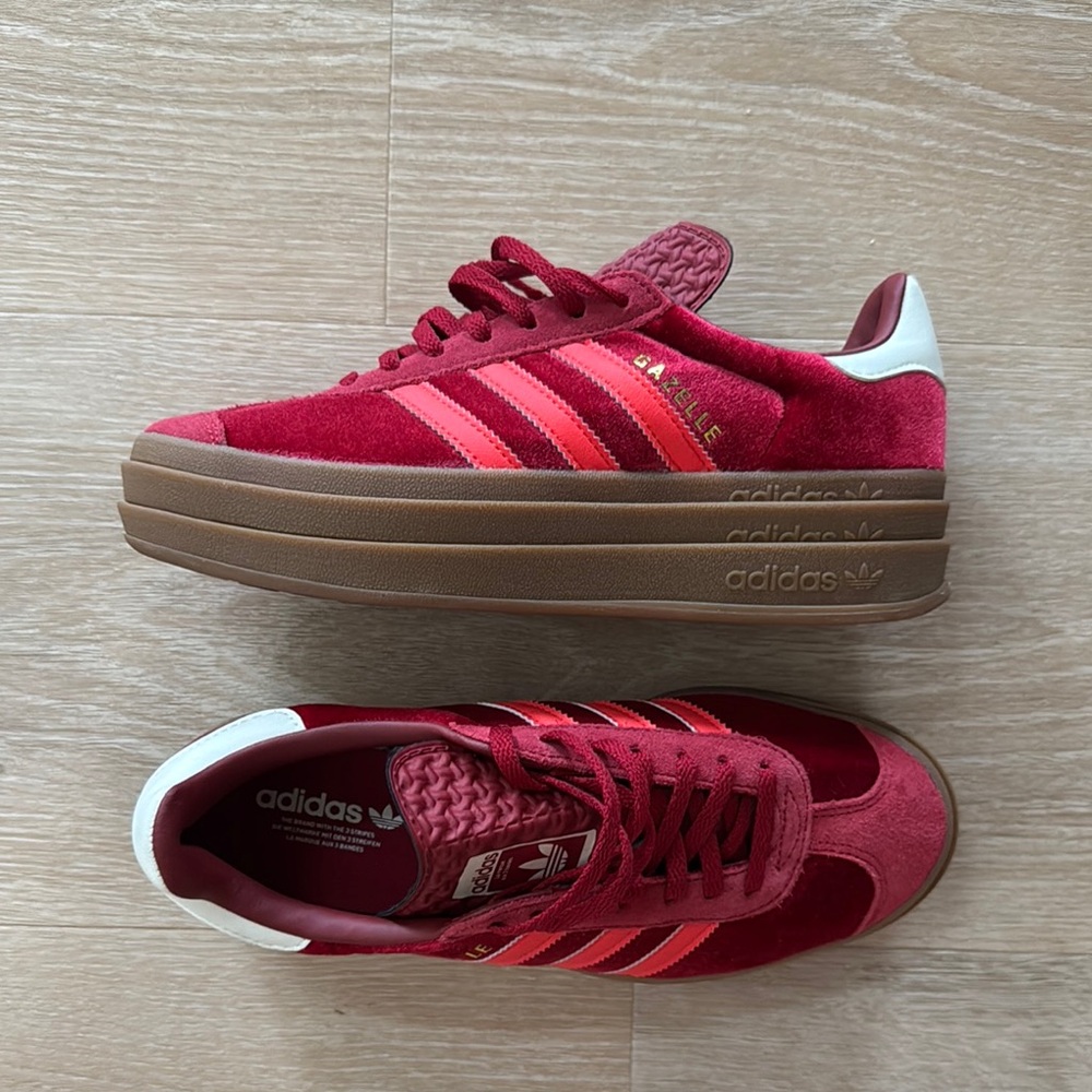 Adidas Red Gazelle Sneaker